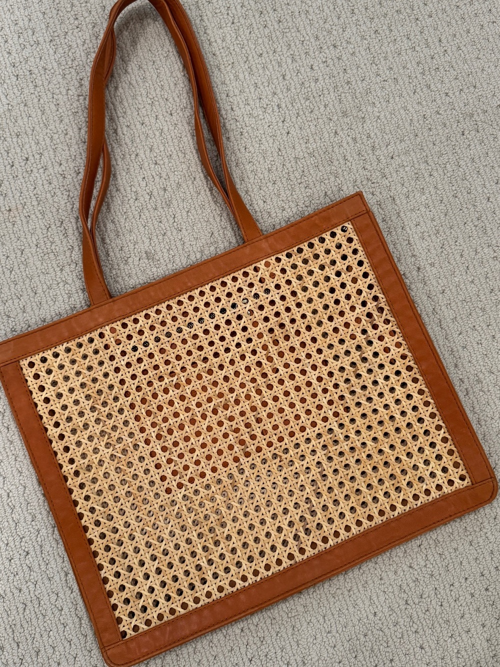 Jenn Lee Punta Mita Tote | Woven Rattan Tote